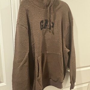 GAP Cozy Brown Sherpa Jacket